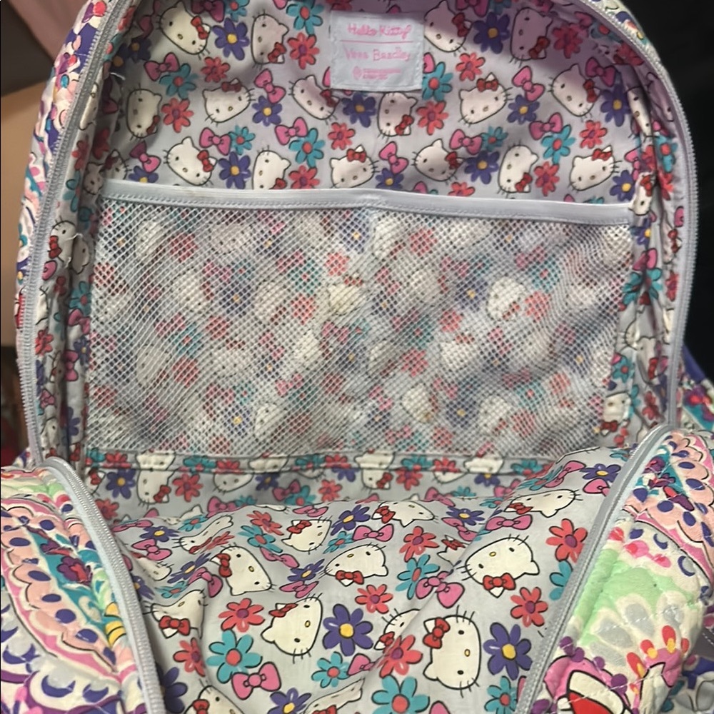 Hello Kitty Vera Bradley Backpack - image 3